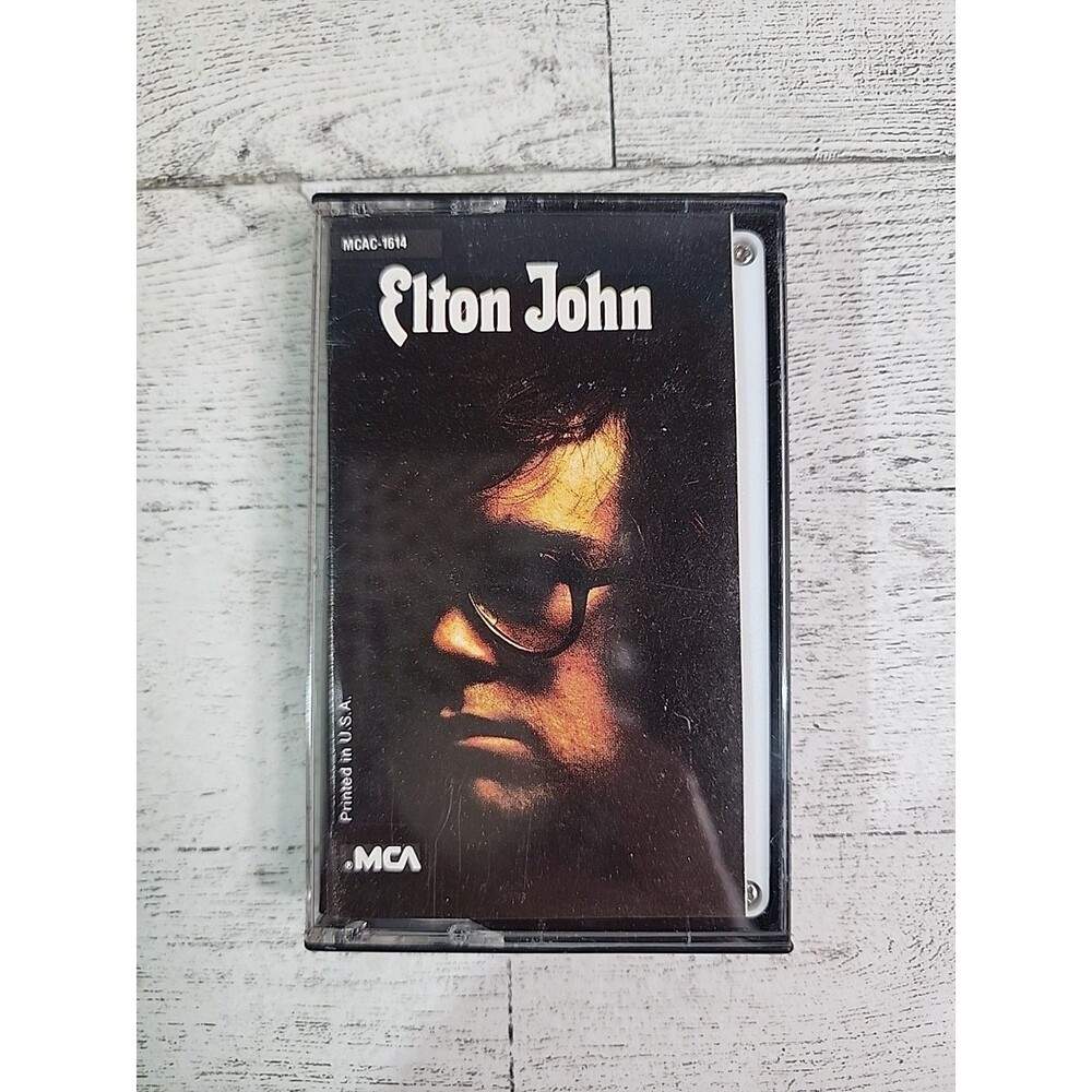 Vintage Elton John Album Cassette Tape Self Titled MCA 1985